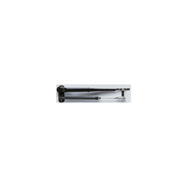 Marinco Deluxe Adjustable Stainless Steel Pantographic Arm Dry, Black For Use w/ 2.5, 1.5 and MRV Motors 33037A - main